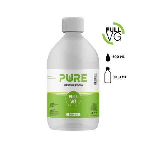 Base Neutra 500 ml Full VG - Glicerina Vegetale - Flavoroso - Aromi e  Sigarette elettroniche online
